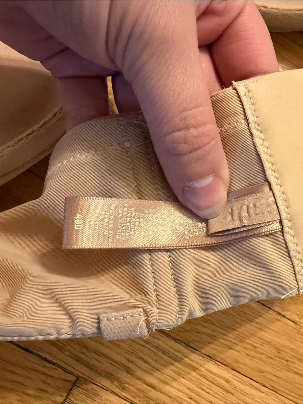 SKIMS Strapless Smooth Contour Bra in Nude - Picture 3 of 3